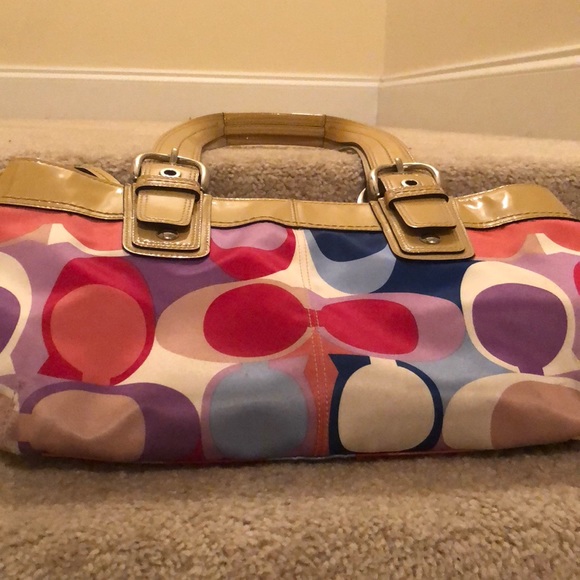 Coach multicolor purse - Picture 2 of 7